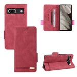 Custodia in pelle con chiusura magnetica per smartphone