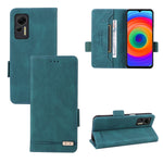 Custodia in pelle con chiusura magnetica per smartphone