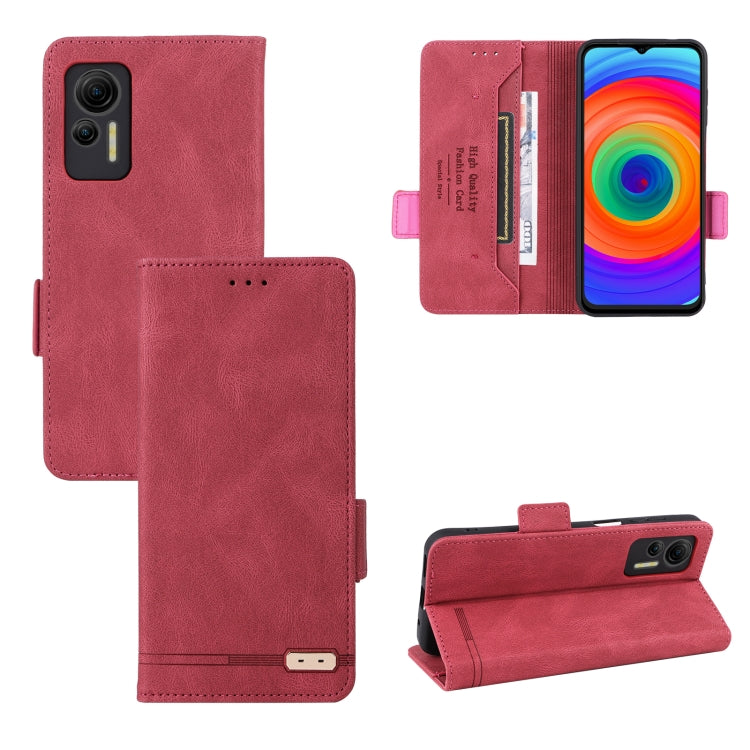 Custodia in pelle con chiusura magnetica per smartphone