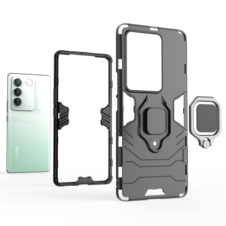 Supporto anello magnetico con custodia TPU per vivo S16, S16 Pro, S16e e iQOO 11