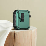 Custodia protettiva per auricolari Eagle antiurto con interruttore, For AirPods 1 / 2