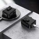 Custodia protettiva per auricolari Eagle antiurto con interruttore, For AirPods 1 / 2