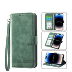 Dierfeng Dream Line TPU + Custodia per telefono in pelle PU, For iPhone 14, For iPhone 14 Plus, For iPhone 14 Pro, For iPhone 14 Pro Max