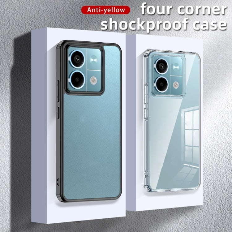 Custodia rigida TPU trasparente per Xiaomi Redmi Note 13 e modelli Xiaomi