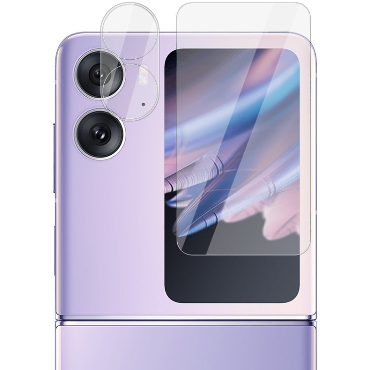 Pellicole per lenti integrate Imak con adesivo per OPPO Find N2 Flip 5G