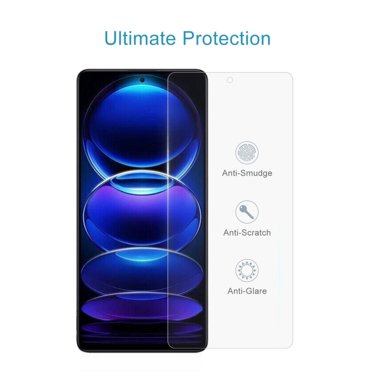 Pellicola vetro temperato 9H 2.5D 0,26 mm per Xiaomi Redmi Note 12 Pro 5G/12