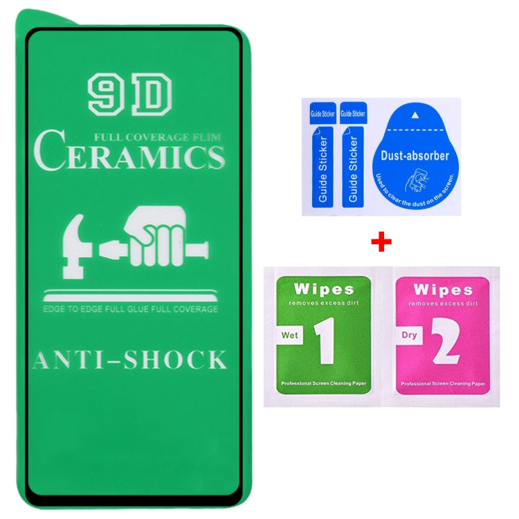 Film ceramico a colla a schermo intero 9D per Xiaomi Redmi Note 12 Pro/12 Pro+