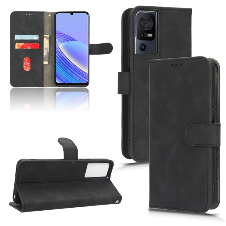 Custodia in pelle con vibrazione magnetica per TCL 40SE, Xiaomi Redmi K60 / K60