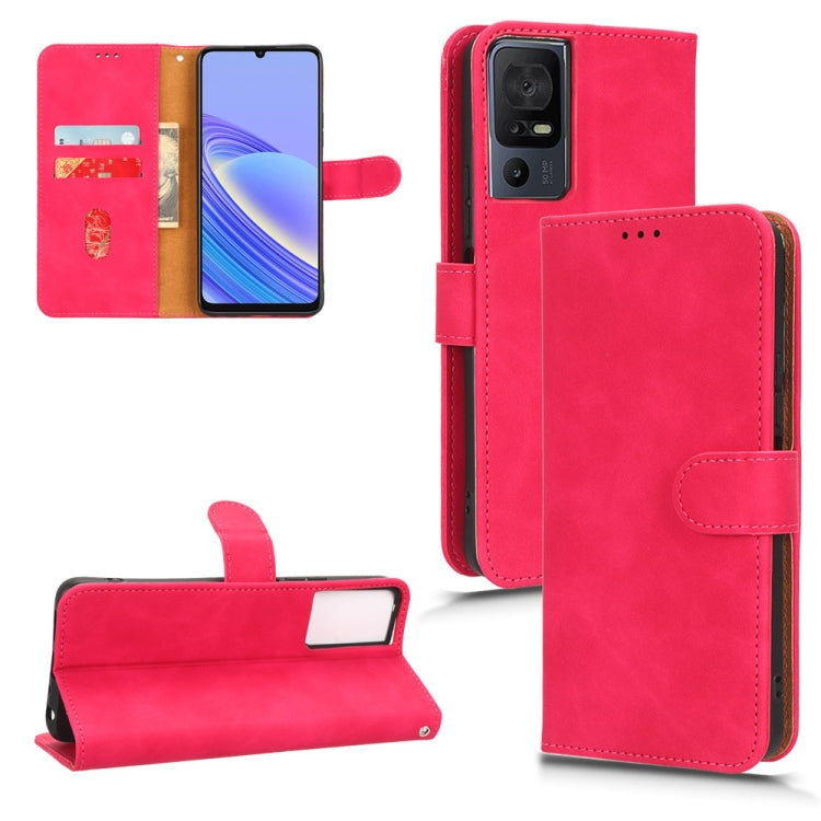 Custodia in pelle con vibrazione magnetica per TCL 40SE, Xiaomi Redmi K60 / K60