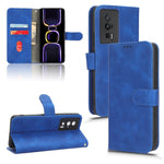 Custodia in pelle con vibrazione magnetica per TCL 40SE, Xiaomi Redmi K60 / K60