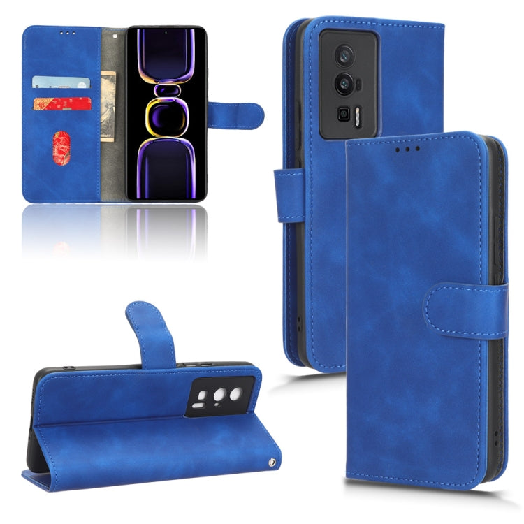 Custodia in pelle con vibrazione magnetica per TCL 40SE, Xiaomi Redmi K60 / K60