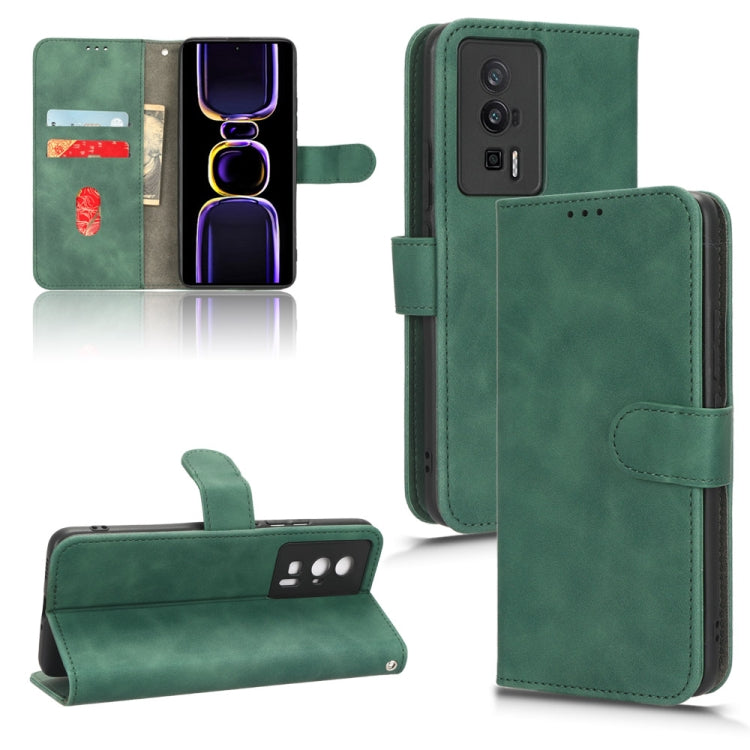 Custodia in pelle con vibrazione magnetica per TCL 40SE, Xiaomi Redmi K60 / K60