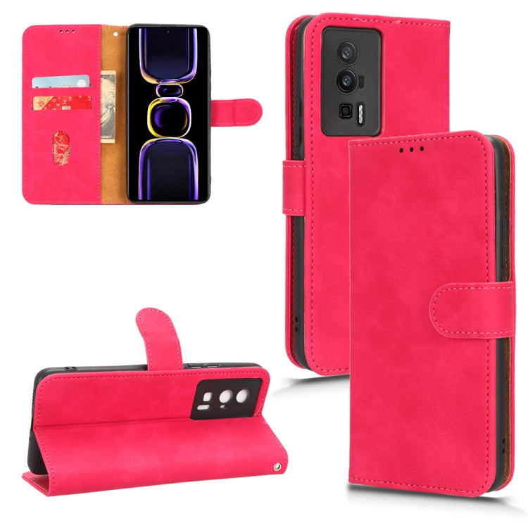 Custodia in pelle con vibrazione magnetica per TCL 40SE, Xiaomi Redmi K60 / K60