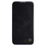Custodia in pelle con cover scorrevole per Samsung Galaxy S23+