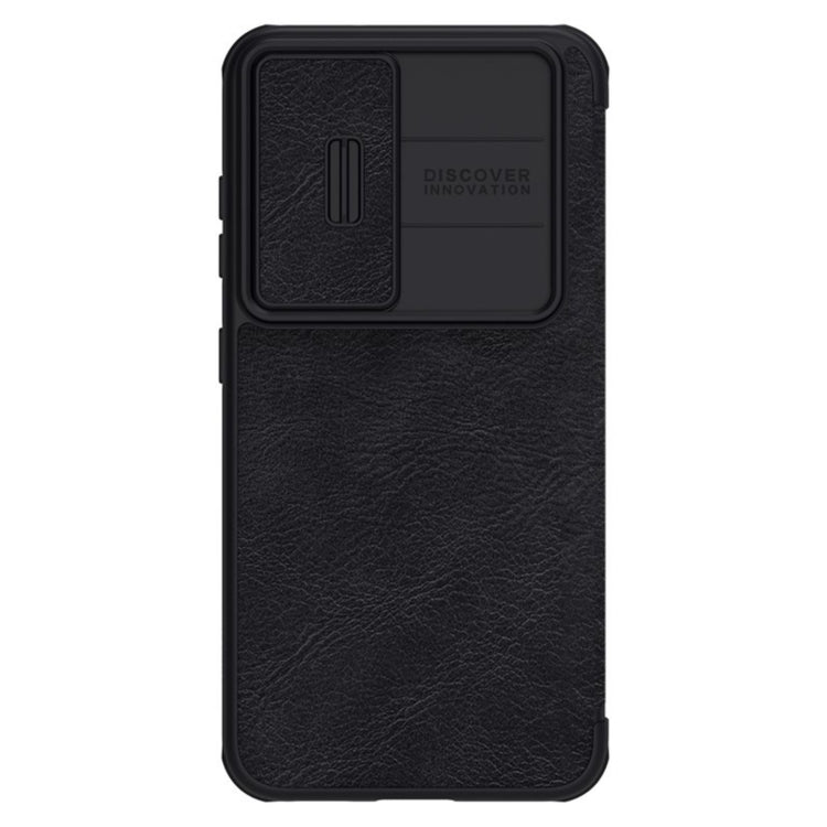 Custodia in pelle con cover scorrevole per Samsung Galaxy S23+