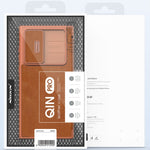 Custodia in pelle con cover scorrevole per Samsung Galaxy S23+