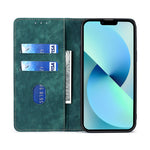 Custodia per telefono in pelle magnetica con spazzola antifurto RFID, For vivo S16 / S16 Pro, For vivo Y02 4G, For Fujitsu Arrows N F-51C, For Xiaomi Redmi K60E