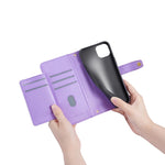 Custodia per telefono in pelle con portafoglio con cerniera a tracolla, For vivo S16 / S16 Pro, For vivo Y02 4G, For Fujitsu Arrows N F-51C, For Xiaomi Redmi K60E