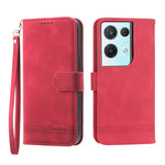 Dierfeng Dream Line TPU + Custodia per telefono in pelle PU, For OPPO Reno8 Pro, For Realme 9i, For Realme C12 / C15 / C25