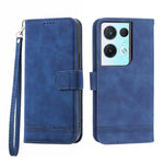 Dierfeng Dream Line TPU + Custodia per telefono in pelle PU, For OPPO Reno8 Pro, For Realme 9i, For Realme C12 / C15 / C25