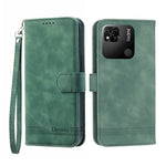 Dierfeng Dream Line TPU + Custodia per telefono in pelle PU, For Xiaomi Redmi Note 11 / Note 11S, For Xiaomi Redmi Note 11 Pro Foreign, For Xiaomi Redmi 10C, For Xiaomi Redmi 10A