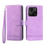 Dierfeng Dream Line TPU + Custodia per telefono in pelle PU, For Xiaomi Redmi Note 11 / Note 11S, For Xiaomi Redmi Note 11 Pro Foreign, For Xiaomi Redmi 10C, For Xiaomi Redmi 10A