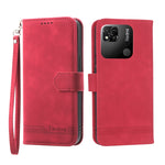 Dierfeng Dream Line TPU + Custodia per telefono in pelle PU, For Xiaomi Redmi Note 11 / Note 11S, For Xiaomi Redmi Note 11 Pro Foreign, For Xiaomi Redmi 10C, For Xiaomi Redmi 10A