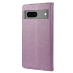 Custodia portafoglio in pelle con motivo floreale per Samsung Gal