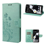 Custodia portafoglio in pelle con motivo floreale per Samsung Gal