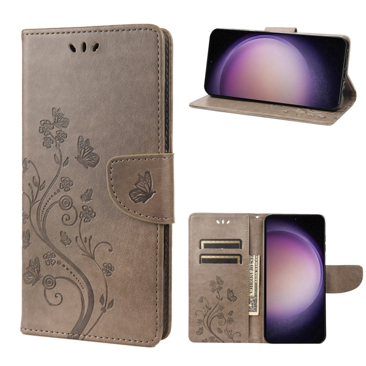 Custodia portafoglio in pelle con motivo floreale per Samsung Gal