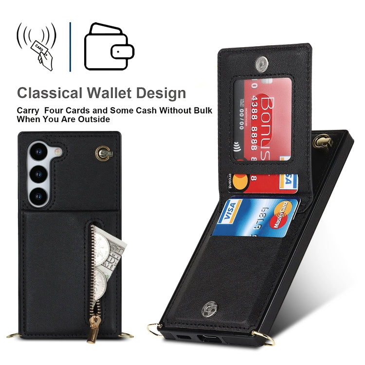 Custodia portafoglio TPU e PU per Samsung Galaxy S23 Ultra