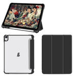 Custodia tablet in pelle con supporto per iPad