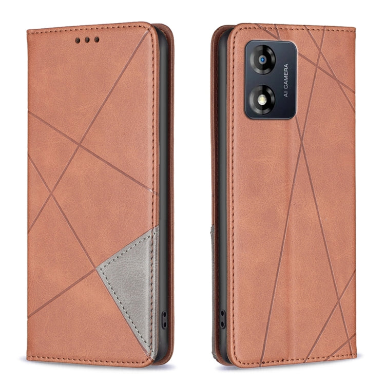 Custodia per telefono in pelle magnetica invisibile prismatica, For Motorola Moto E13 4G, For Motorola Moto G 5G 2023, For Motorola Moto G73 5G, For Motorola Moto G13 4G/G23 4G/G53 5G