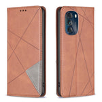 Custodia per telefono in pelle magnetica invisibile prismatica, For Motorola Moto E13 4G, For Motorola Moto G 5G 2023, For Motorola Moto G73 5G, For Motorola Moto G13 4G/G23 4G/G53 5G
