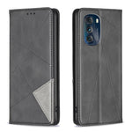 Custodia per telefono in pelle magnetica invisibile prismatica, For Motorola Moto E13 4G, For Motorola Moto G 5G 2023, For Motorola Moto G73 5G, For Motorola Moto G13 4G/G23 4G/G53 5G