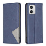 Custodia per telefono in pelle magnetica invisibile prismatica, For Motorola Moto E13 4G, For Motorola Moto G 5G 2023, For Motorola Moto G73 5G, For Motorola Moto G13 4G/G23 4G/G53 5G