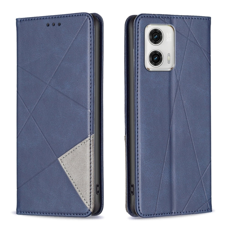 Custodia per telefono in pelle magnetica invisibile prismatica, For Motorola Moto E13 4G, For Motorola Moto G 5G 2023, For Motorola Moto G73 5G, For Motorola Moto G13 4G/G23 4G/G53 5G