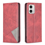 Custodia per telefono in pelle magnetica invisibile prismatica, For Motorola Moto E13 4G, For Motorola Moto G 5G 2023, For Motorola Moto G73 5G, For Motorola Moto G13 4G/G23 4G/G53 5G