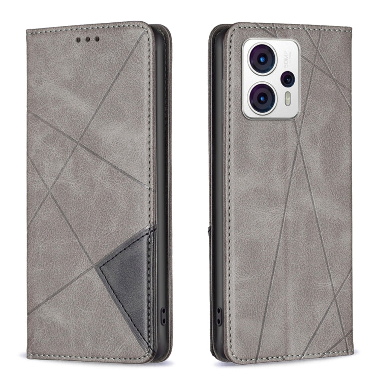 Custodia per telefono in pelle magnetica invisibile prismatica, For Motorola Moto E13 4G, For Motorola Moto G 5G 2023, For Motorola Moto G73 5G, For Motorola Moto G13 4G/G23 4G/G53 5G
