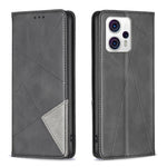 Custodia per telefono in pelle magnetica invisibile prismatica, For Motorola Moto E13 4G, For Motorola Moto G 5G 2023, For Motorola Moto G73 5G, For Motorola Moto G13 4G/G23 4G/G53 5G