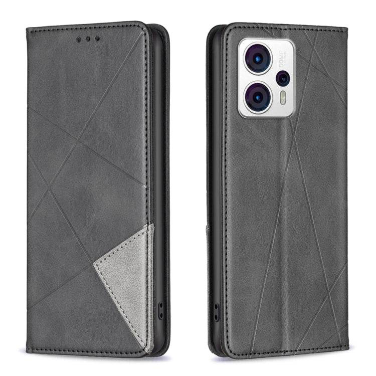 Custodia per telefono in pelle magnetica invisibile prismatica, For Motorola Moto E13 4G, For Motorola Moto G 5G 2023, For Motorola Moto G73 5G, For Motorola Moto G13 4G/G23 4G/G53 5G