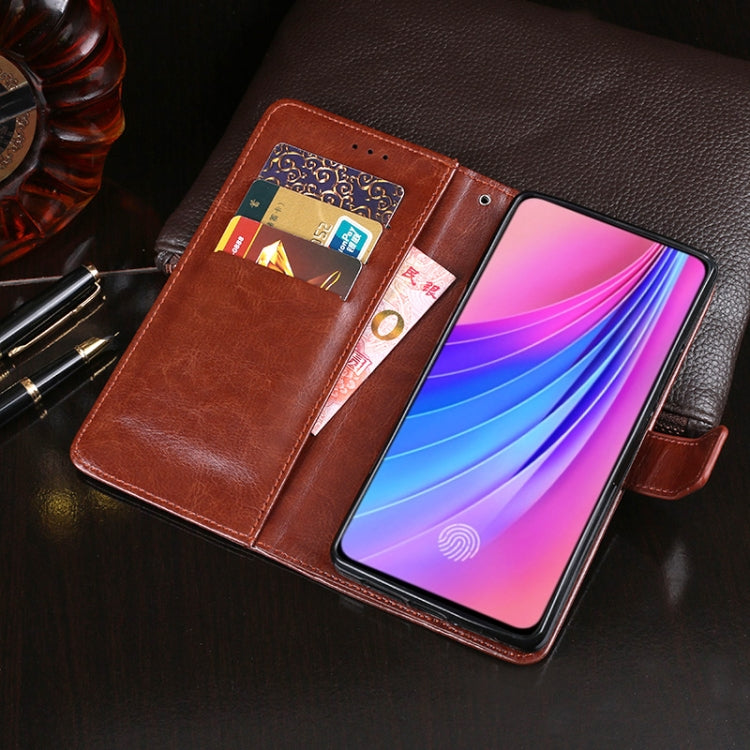 Custodia in pelle a vibrazione orizzontale con supporto per Vivo V15 Pro, X23 e