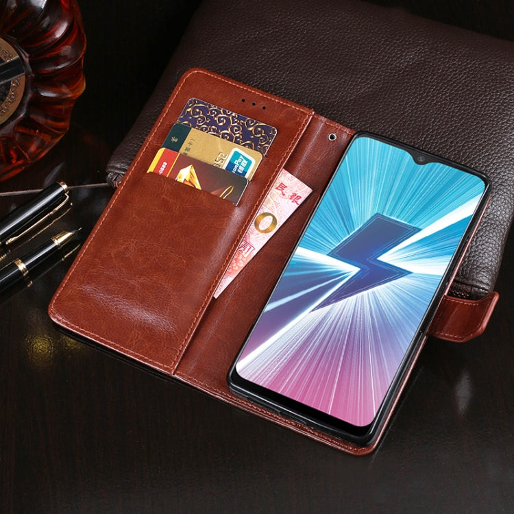Custodia in pelle Crazy Horse con supporto per Vivo Y17 2019 e Z5x