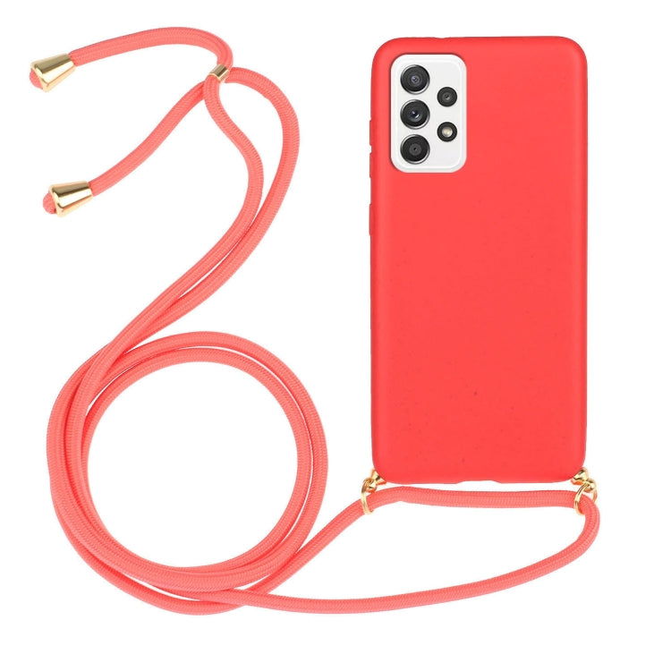 Custodia TPU con paglia di grano per Samsung Galaxy A22 5G