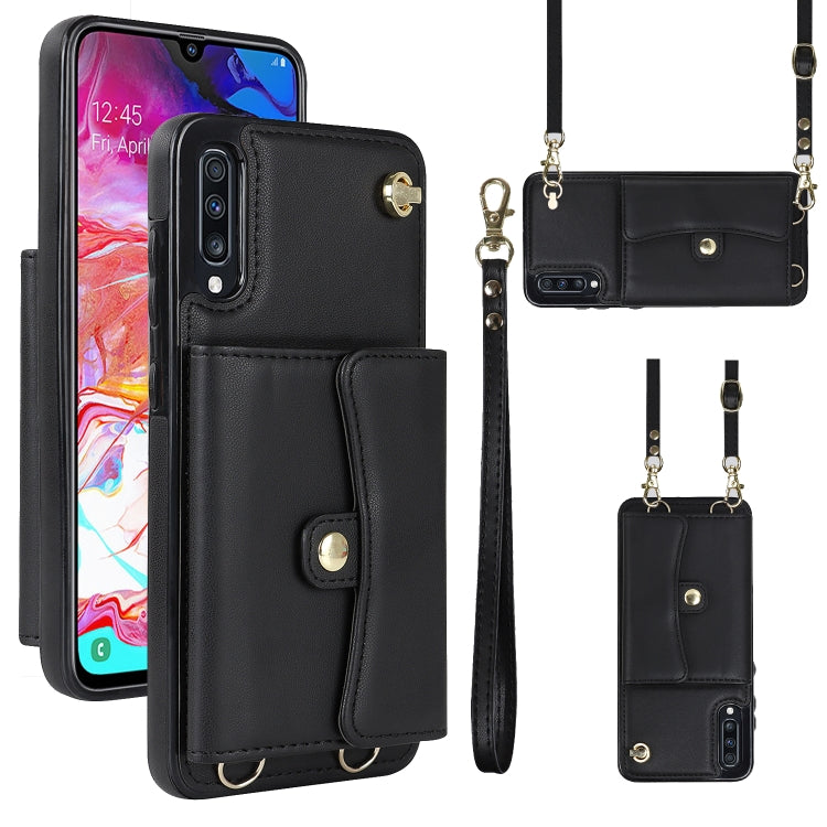 Custodia in pelle con slot RFID per Samsung Galaxy A73