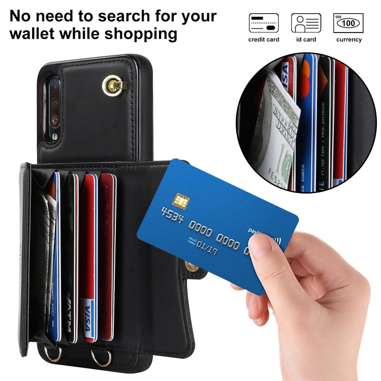 Custodia in pelle con slot RFID per Samsung Galaxy A73