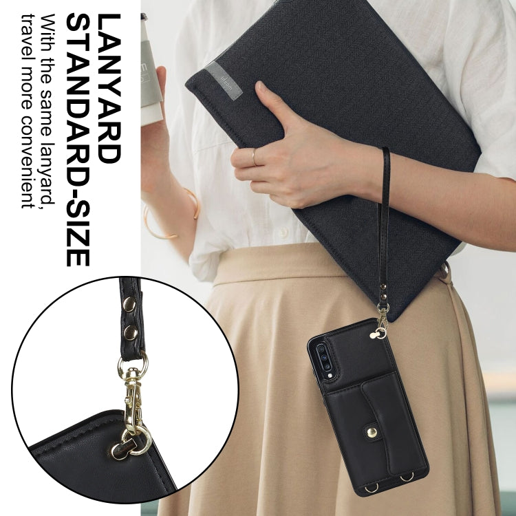 Custodia in pelle con slot RFID per Samsung Galaxy A73
