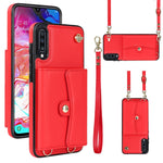 Custodia in pelle con slot RFID per Samsung Galaxy A73