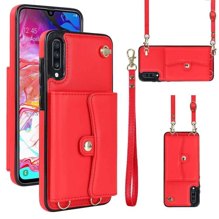 Custodia in pelle con slot RFID per Samsung Galaxy A73