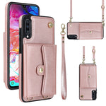 Custodia in pelle con slot RFID per Samsung Galaxy A73